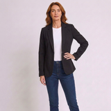Women's Classic Tailored Blazer with Elegant Professional Style