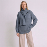 Women's Luxe Sweater with Elegant Design and Warm Comfortable Style