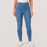 Women's High-Waisted Slim-Fit Jeggings with Everyday Comfort Style