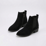 Women's Stylish Ankle Boots with Classic Pull-On Design