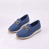 Women's Elegant Penny Loafers with Slip-On Comfort Design