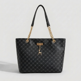 Women's Luxury Tote Bag with Large Capacity and Trendy Shoulder Design