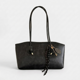 Women's Retro Tote Bag with Medium Capacity and Versatile Shoulder Strap