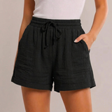 Elegant Women's Linen Shorts | Summer Fashion Essential