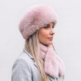 Women's Winter Scarf and Hat Set with Cozy Cold-Weather Style