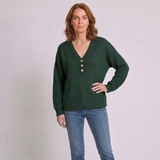 Women's Casual Solid Color Sweater with Soft Everyday Style
