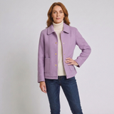 Women's Tailored Single-Breasted Blazer with Long Sleeves and Classic Design