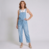 Women's Casual Loose Fit Overalls with Adjustable Shoulder Straps
