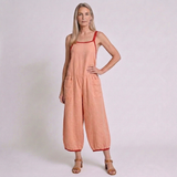 Women's Sleeveless Wide Leg Jumpsuit with Effortless Everyday Style