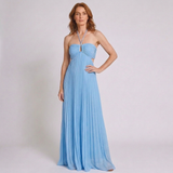 Women's Elegant Maxi Dress with Flowing Silhouette for Special Occasions