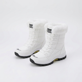 Women's Lace-Up Snow Boots with Mid-Calf Design and Winter Ready Style