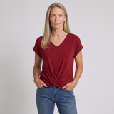 V-Neck Twist Detail Top | Women's Going Out Tops